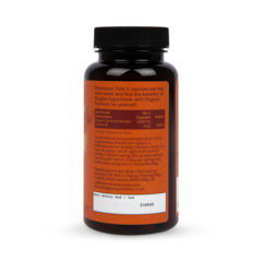 Organic Turmeric 60 Capsules