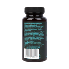 Organic Spirulina 60 Capsules