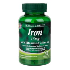 Iron 15mg with Vitamins & Minerals 200 Caplets