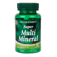 Image 1 for Super Multi Mineral (including Iodine) 100 Tablets