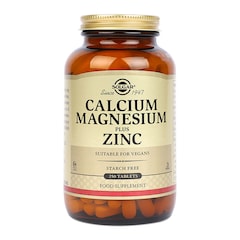 Solgar Calcium Magnesium plus Zinc 250 Tablets