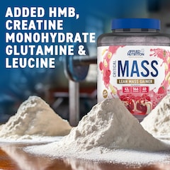 Image 4 for Critical Mass Professional Lean Mass Gainer White Chocolate Raspberry 2.4Kg (16 Servings)