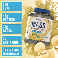 Image 2 for Critical Mass Professional Lean Mass Gainer Banana 2.4kg (16 Servings)