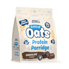 Image 1 for Critical Oats Advanced Protein Porridge - Whey Protein Powder Blend With Wholegrain Oats & Iso-Xp Protein Isolate (600G - 10 Servings) (Chocolate)
