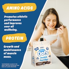 Image 2 for Critical Oats Advanced Protein Porridge - Whey Protein Powder Blend With Wholegrain Oats & Iso-Xp Protein Isolate (600G - 10 Servings) (Chocolate)