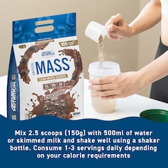 Image 5 for Critical Mass Professional - Weight Gain Protein Powder, High Calorie Weight Gainer, Lean Mass (6Kg - 40 Servings) (Banana)