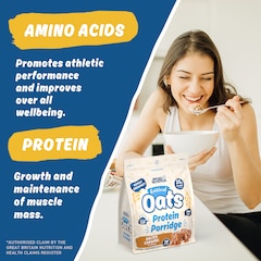 Image 5 for Critical Oats Advanced Protein Porridge - Whey Protein Powder Blend With Wholegrain Oats & Iso-Xp Protein Isolate (600G - 10 Servings) (Salted Caramel)
