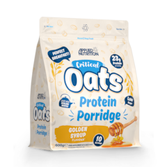 Image 1 for Critical Oats Advanced Protein Porridge - Whey Protein Powder Blend With Wholegrain Oats & Iso-Xp Protein Isolate (600G - 10 Servings) (Golden Syrup)