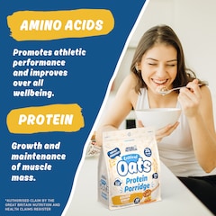 Image 5 for Critical Oats Advanced Protein Porridge - Whey Protein Powder Blend With Wholegrain Oats & Iso-Xp Protein Isolate (600G - 10 Servings) (Golden Syrup)