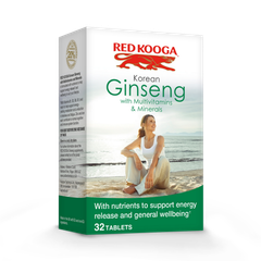 Image 1 for Ginseng & Multivitamin + Minerals 32 Tablets