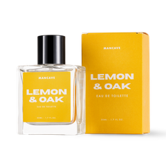 Image 1 for Mancave Lemon & Oak Eau De Toilette Spray 50ml