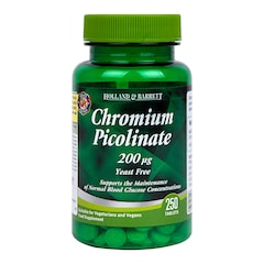 Chromium Picolinate 250 Tablets 200ug