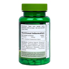 Chromium Picolinate 250 Tablets 200ug