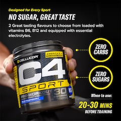 C4 Sport Pre-Workout Fruit Punch 270g