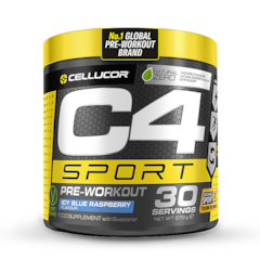 Image 1 for C4 Sport Pre-Workout Icy Blue Raspberry 270g