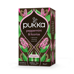 Image 1 for Peppermint & Licorice Tea 20 Tea Bags