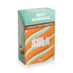 Mint Humbugs Sugar Free Sweets 42g