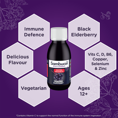 Image 4 for Extra Defence Black Elderberry Liquid 120ml