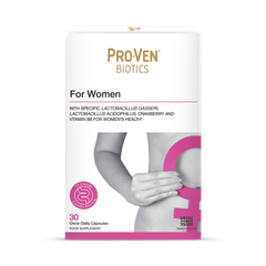 Image 1 for Pro-ven Biotics Women’s Lactobacillus With Cranberry 30 Capsules