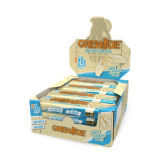 Image 1 for White Chocolate Cookie Protein Bar 12 x 60g