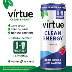 Virtue Clean Energy Berries 250ml