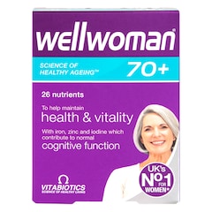 Vitabiotics Wellwoman 70+ 30 Tablets