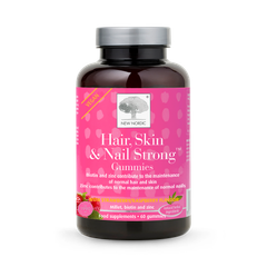 Image 1 for Hair Skin And Nail Strong Strawberry Flavour 60 Gummies