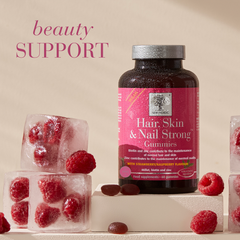 Image 3 for Hair Skin And Nail Strong Strawberry Flavour 60 Gummies