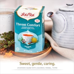 Yogi Tea Throat Comfort Organic 17 Tea Bags
