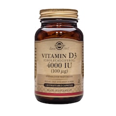 Vitamin D3 4000IU 120 Vegetable Capsules