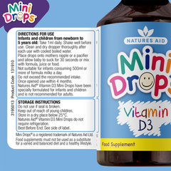 Image 2 for Vitamin D3 Drops for Children 50ml