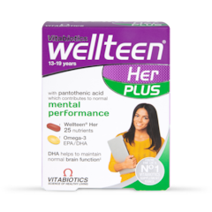 Image 1 for Wellteen Her Plus 56 Tablets