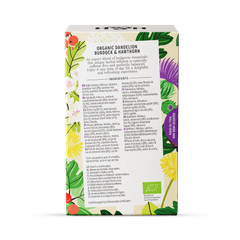 Image 2 for Organic Dandelion, Burdock & Hawthorn 20 Tea Bags