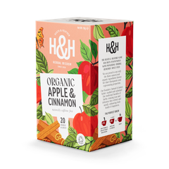 Image 1 for Organic Apple & Cinnamon 20 Tea Bags