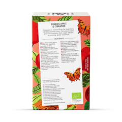 Image 2 for Organic Apple & Cinnamon 20 Tea Bags