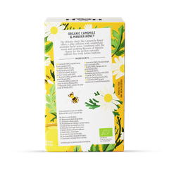 Image 2 for Organic Camomile with Manuka Honey 20 Tea Bags
