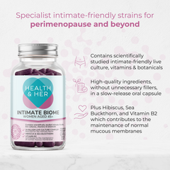 Image 3 for Intimate Biome Women Aged 45+ 60 Capsules