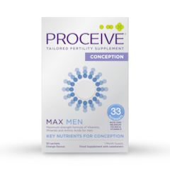 Image 1 for PROCEIVE® Max Men Advanced Fertility Supplement 30 Sachets