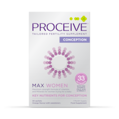 Image 1 for Max Women Advanced Fertility Supplement 30 Sachets