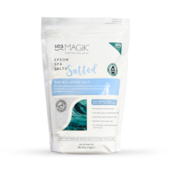 Salted Epsom Spa Salts 1kg