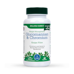 Image 1 for Glucomannan & Chromium 60 Capsules