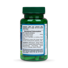 Image 3 for Maximum Strength Ginkgo Biloba 120mg 100 Capsules