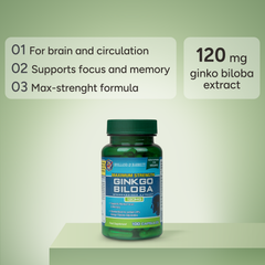 Image 4 for Maximum Strength Ginkgo Biloba 120mg 100 Capsules