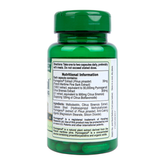 Image 3 for Pycnogenol 30 Capsules 30mg
