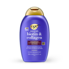 Image 1 for Ogx Thick & Full+ Biotin & Collagen Shampoo 385ml