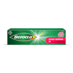 Image 1 for Energy Effervescent Tablets Mixed Berries 15 Tablets