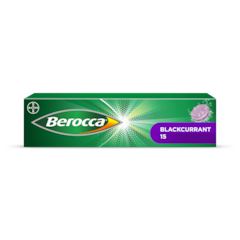 Image 1 for Energy Effervescent Tablets Blackcurrant 15 Tablets