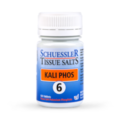 Image 1 for Schuessler Tissue Salts Kali Phos 6 125 Tablets