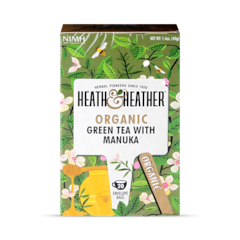 Organic Green Tea with Manuka 20 Tea Bags