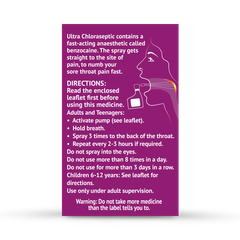 Image 2 for Chloraseptic Spray Blackcurrant 15ml